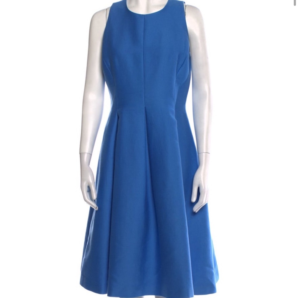 Kate Spade Elegant Blue Sleeveless Dress